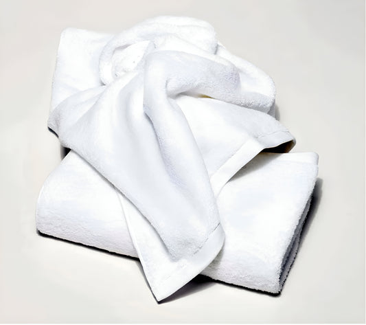 JDX 100% Cotton White Bath Towel – Soft, Highly Absorbent, and Luxuriously Plush