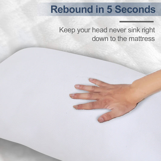 JDX Sleeping Pillow | JDX Premium Hotel Quality Soft Dot knit Fiber Pillow for Bedroom Pack of 2 | Pillow pillows takiya, 16x24 inches - JDX STORE