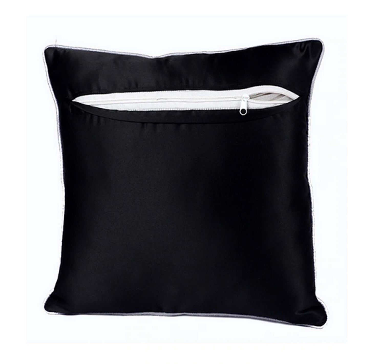 JDX Cushion Cover Set Cushion Cover| Designed Velvet Cushion Cover Set of 5 16x16 inches or 40x40 cm | Cushion Cover, Cushion Cover Set of 5, Sofa Cushion Covers (Black) (Copy)