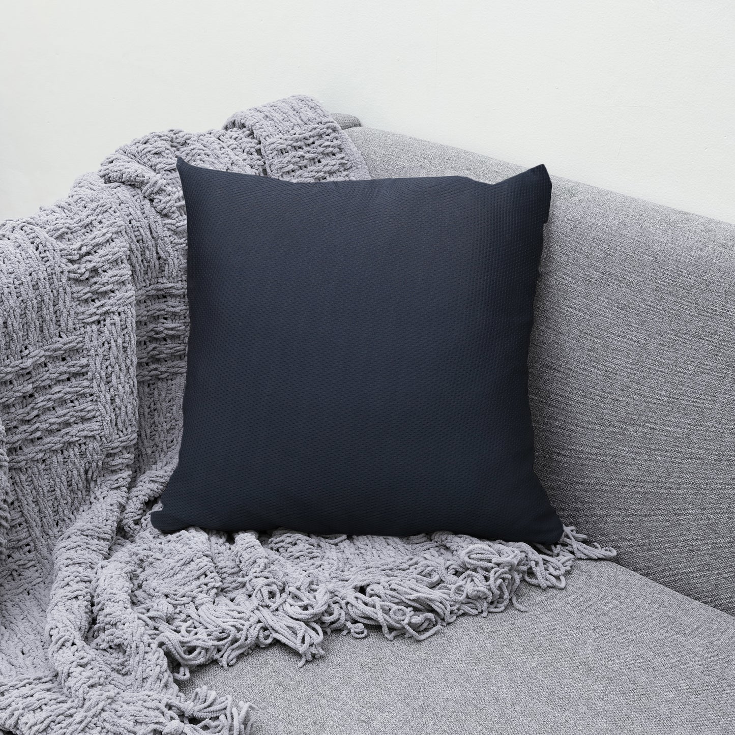 JDX Cushions | Hotel Quality Premium Fibre Sofa Cushions Set of 5 | Cushion 16 inch x 16 inch | Sofa Pillow, Cushion, Cushions for Sofa, Cushion Pillow, Sofa Pillow, Cushions for Bed, Grey - JDX STORE