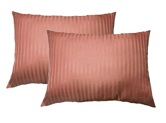 JDX Luxurious Brown Microfiber Pillow Filler Set of 2  for Home and Décor - JDX STORE