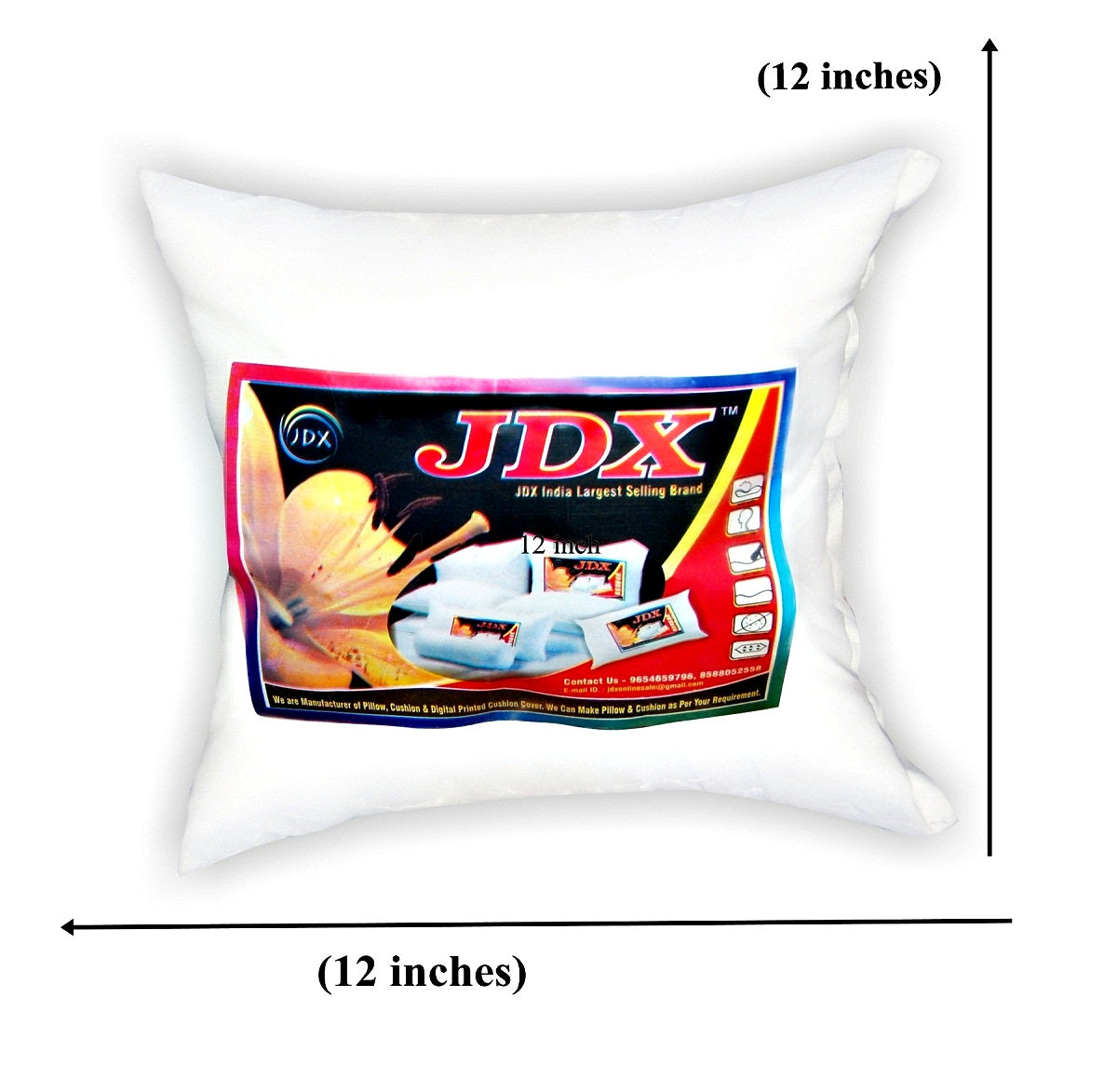 Soft luxury plain Microfiber Set of 5 for Living Room and Sofa - JDX STORE