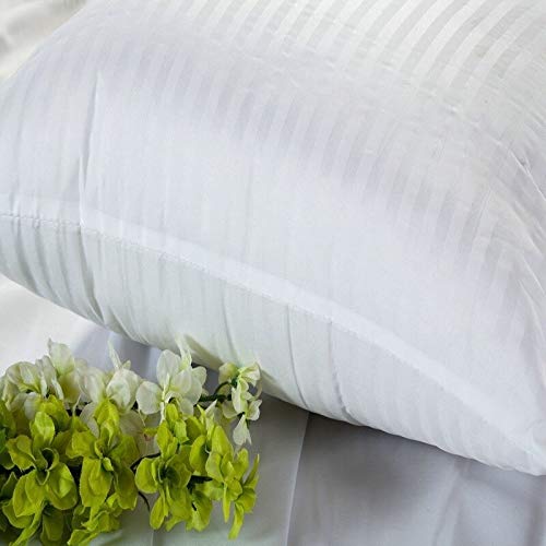 JDX Hotel Quantity White Microfiber Filled White Bolster (BD) - JDX STORE