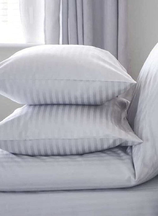 White Premium Twill Microfiber Brilliant White Pillows Set of 4 - JDX STORE