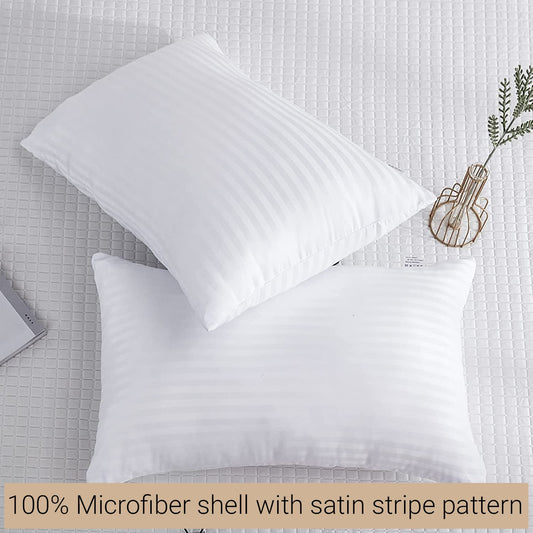 JDX Premium Hotel Quality Hollow Fiber Pillow Set of 2 - JDX STORE