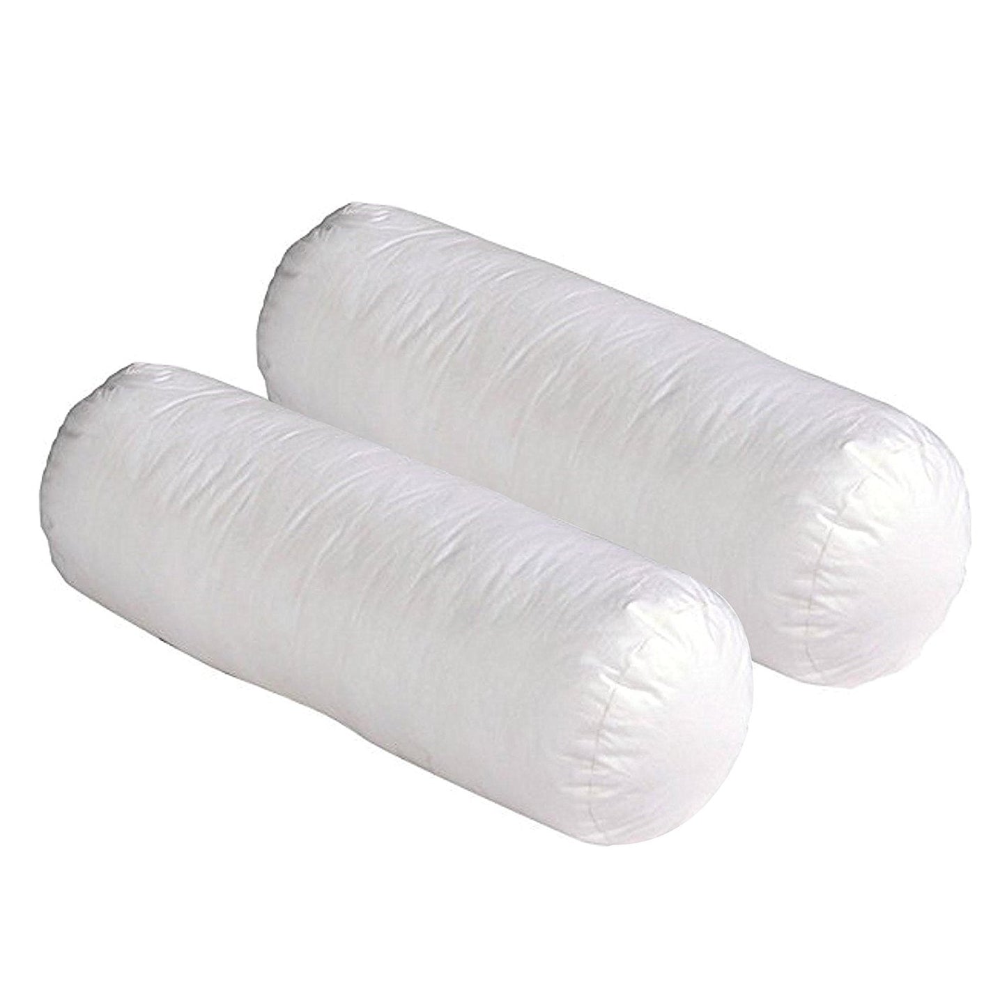 JDX Attractive Microfiber Filled White Bolster - JDX STORE