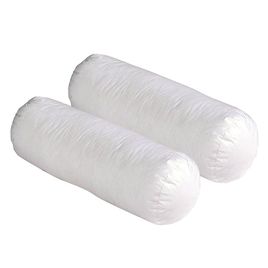 JDX Attractive Microfiber Filled White Bolster - JDX STORE