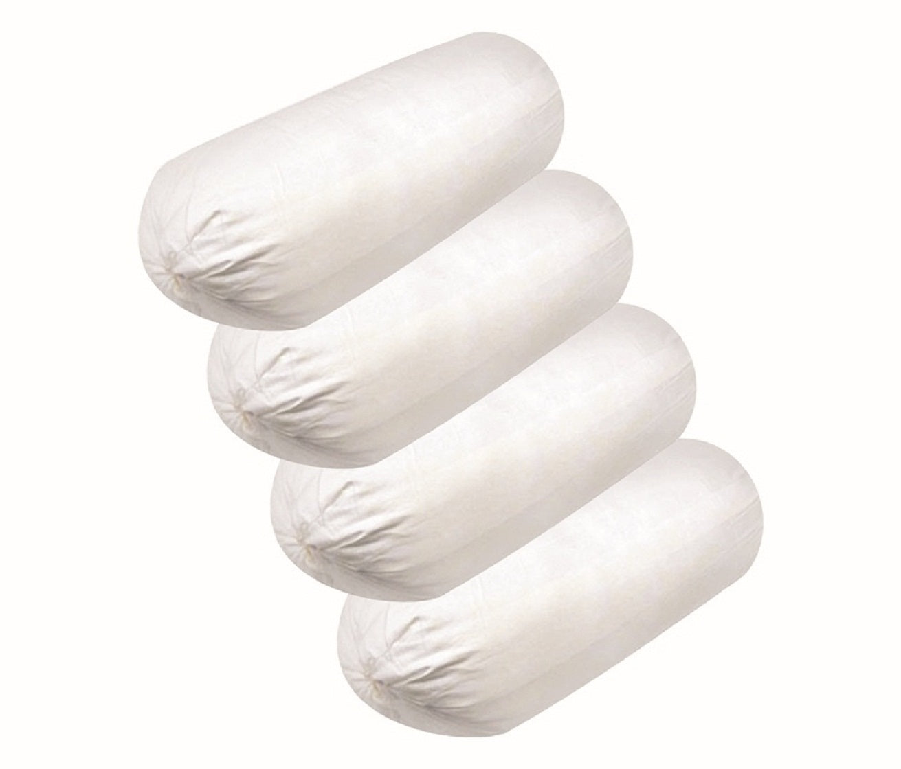 JDX Attractive Microfiber Filled White Bolster - JDX STORE