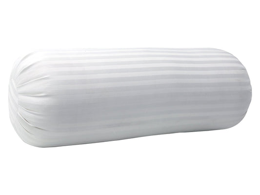 JDX Hotel Quantity White Microfiber Filled White Bolster (BD) - JDX STORE