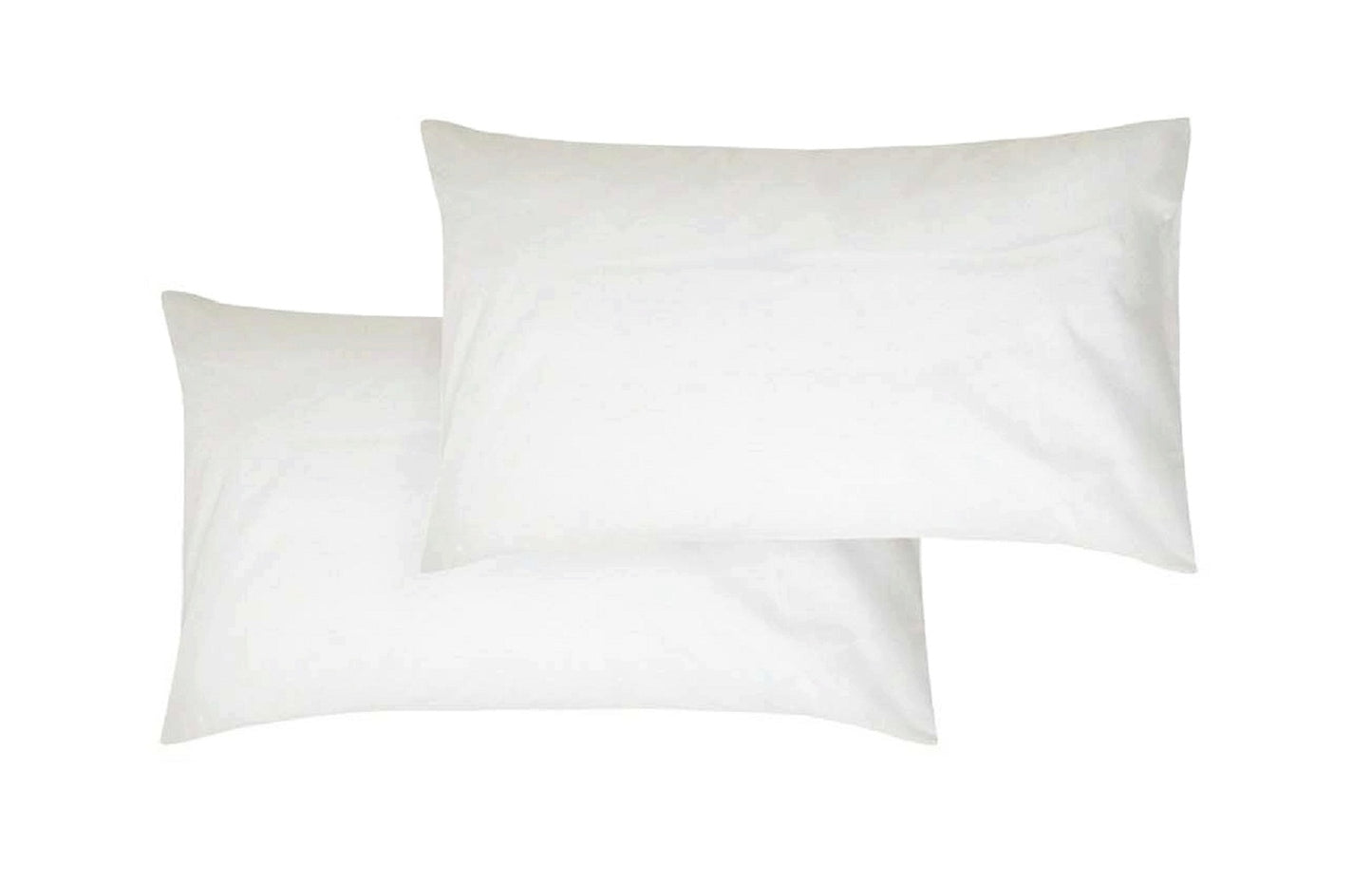 JDX White Pillows for Sleeping 2 Pack with Luxury Hotel Quality, Super Plush Fiber Filling, Top-end Microfiber Cover for Side Stomach Back Sleepers - JDX STORE