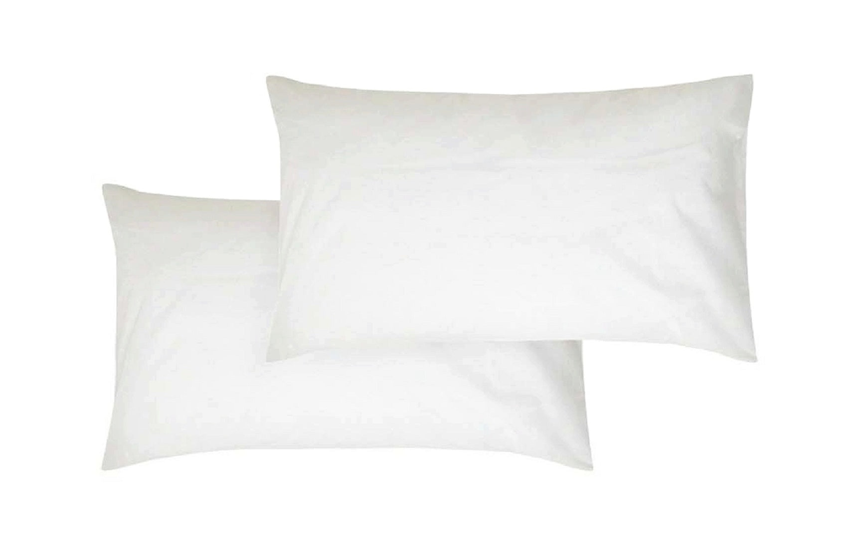 JDX White Pillows for Sleeping 2 Pack with Luxury Hotel Quality, Super Plush Fiber Filling, Top-end Microfiber Cover for Side Stomach Back Sleepers - JDX STORE