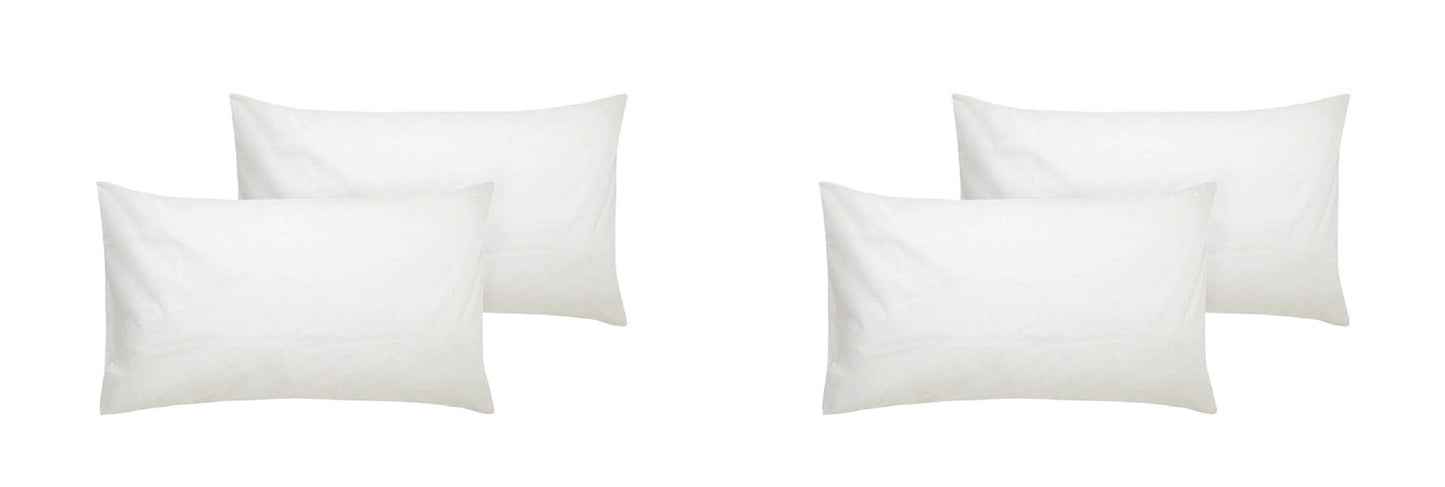 JDX Cotton Best Solid Best Sleeping Pillow Pack of 4 (WhitePillow) - JDX STORE