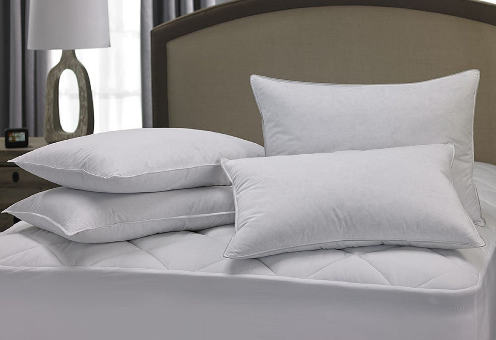 JDX  Cotton Best Solid Best Sleeping Pillow Pack of 4 (WhitePillow) - JDX STORE