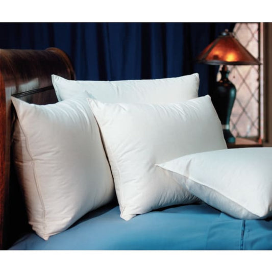 White Premium Twill Microfiber Brilliant White Pillows Set of 4 - JDX STORE