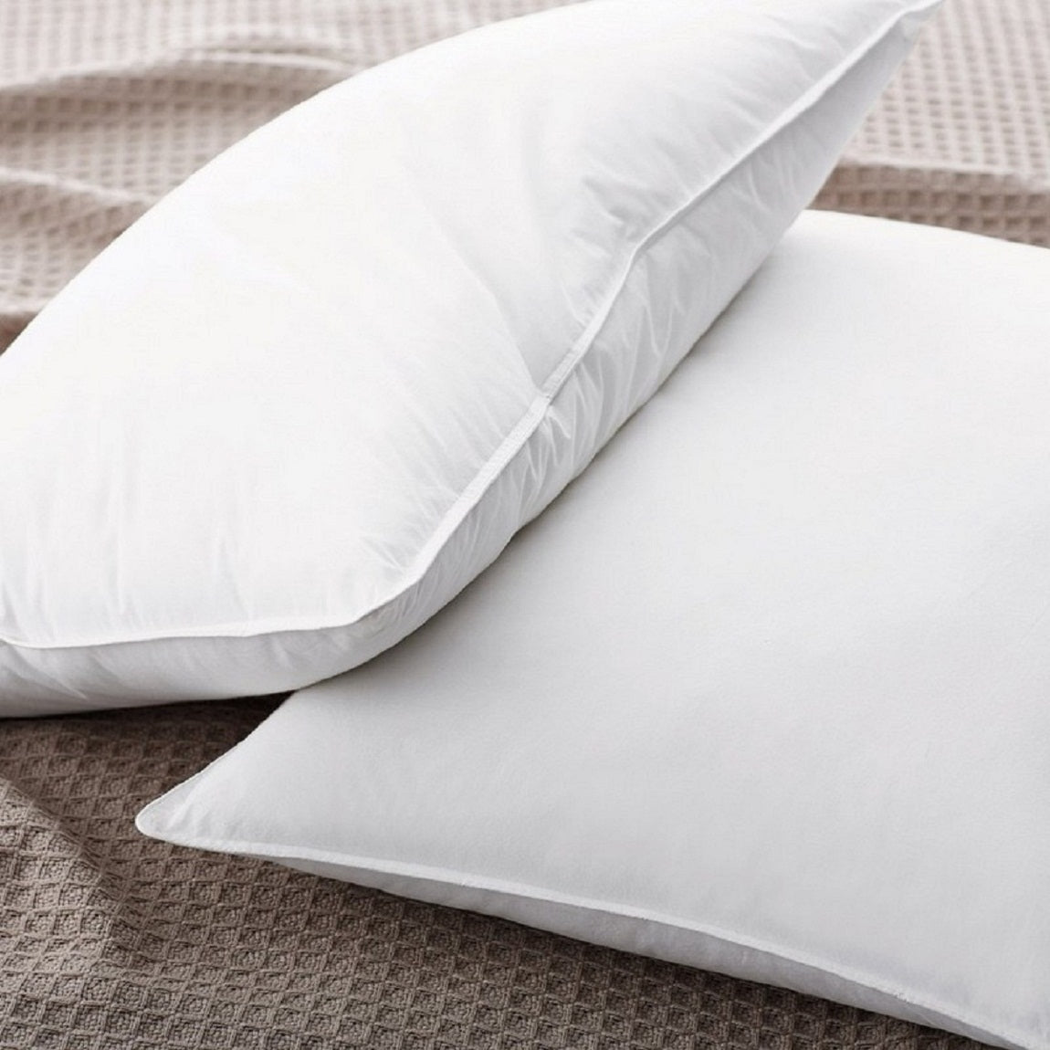 JDX Microfiber Bed Pillows - 100% Breathable Soft Cotton Premium Sleeping Pillow, Great for Side and Back Support Pillow - Pack of 2 - JDX STORE