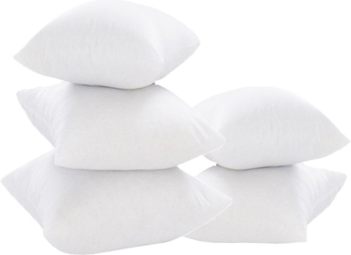 JDX Attractive plain Microfiber Cushion Filler Set of 5 for Living Room and Sofa - JDX STORE