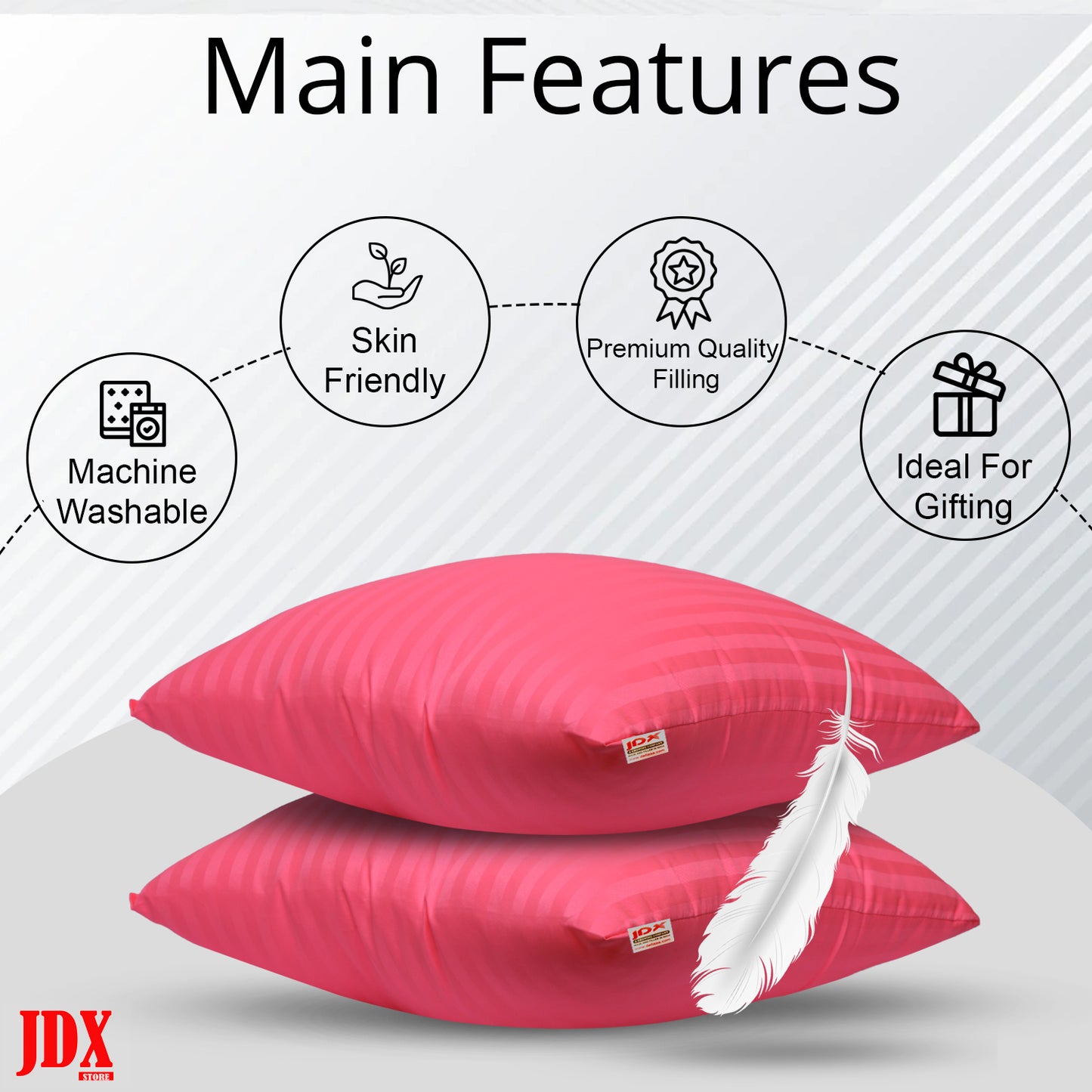 JDX Sofa Cushions | Cushion 16 inch x 16 inch Set of 5