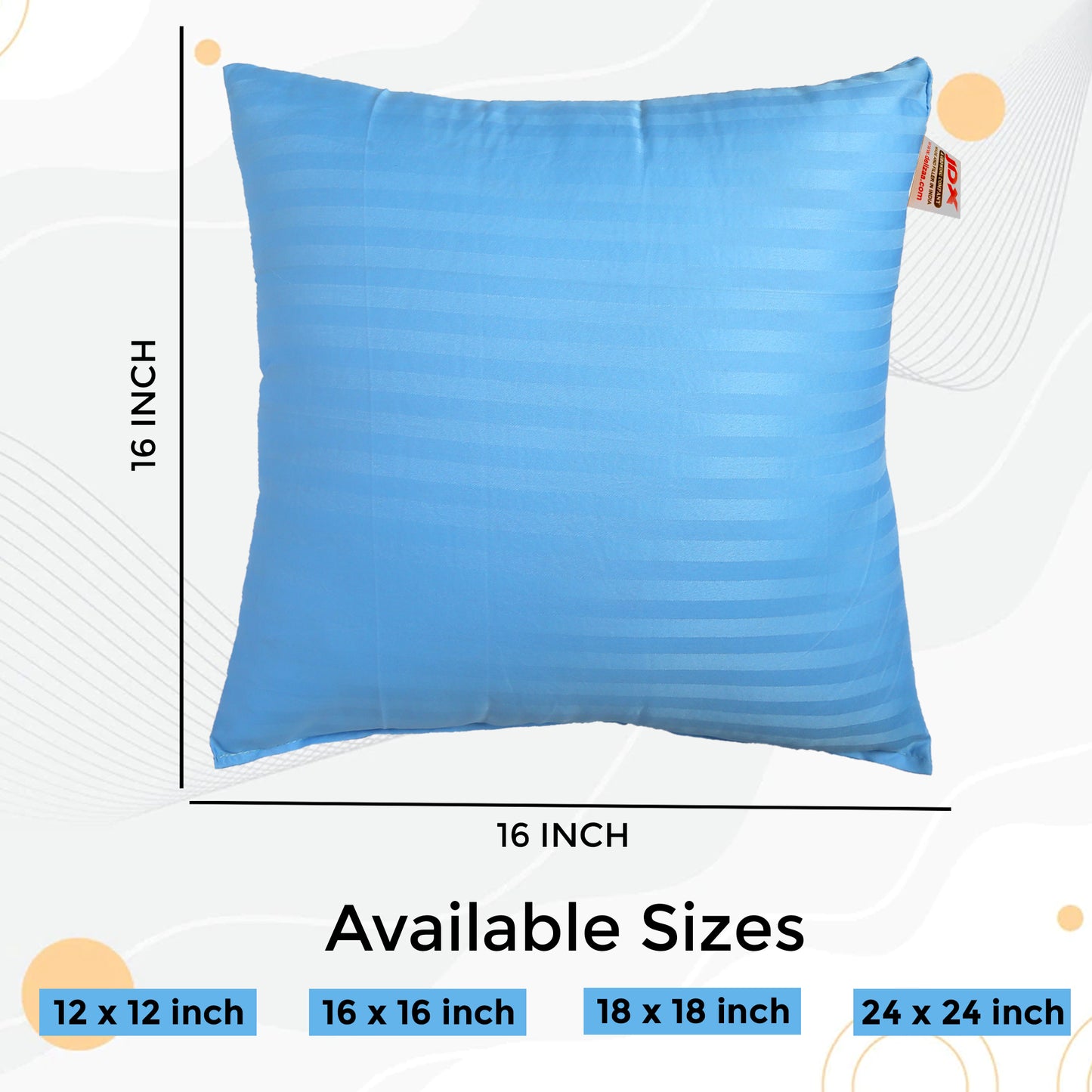 JDX Sofa Cushions | Cushion 16 inch x 16 inch Set of 5