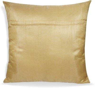 JDX  Set of 5 Decorative Hand Made Jute Throw/Pillow Cushion Covers - (16 X 16 INCHES)