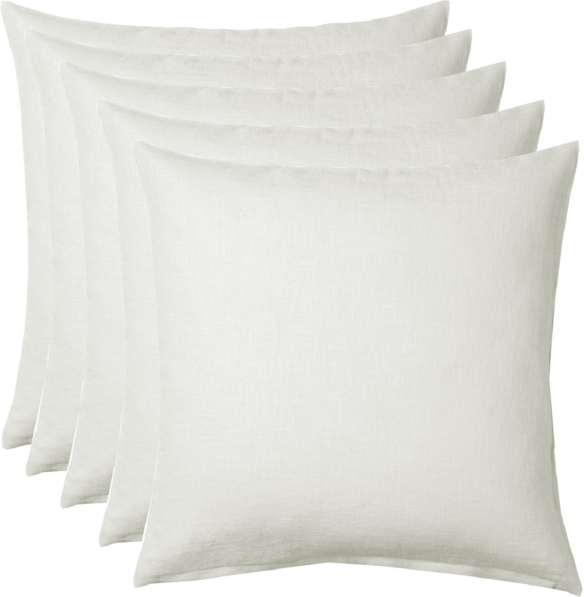 JDX White Polyester Cushion Fillers, Hotel/Home Quality Hollow Fiber Cushion Filler, Set of 5 Piece - JDX STORE