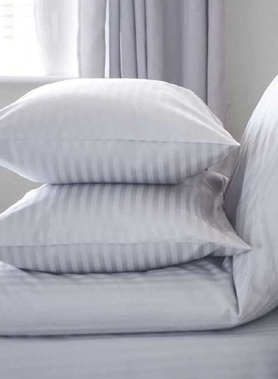 Pillow for Bed, Soft Pillows for Sleeping, White, Set/Pack of 4 Pillows - JDX STORE