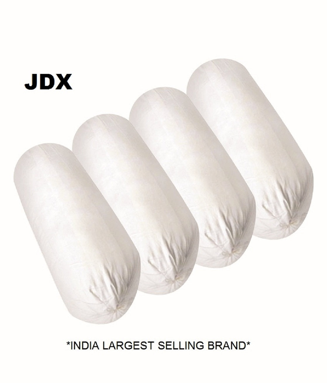 JDX Attractive Microfiber Filled White Bolster - JDX STORE