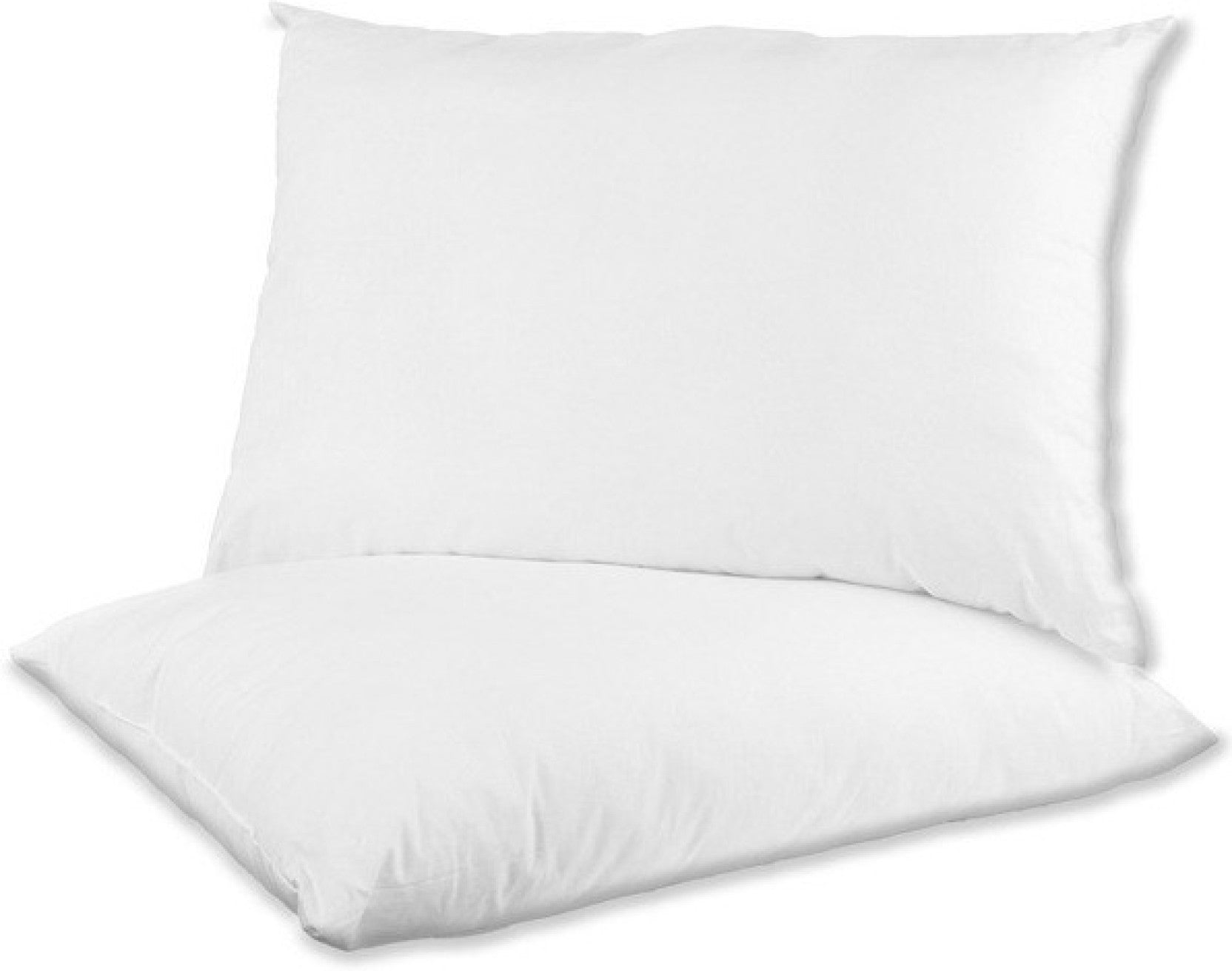 JDX White Pillows for Sleeping 2 Pack with Luxury Hotel Quality, Super Plush Fiber Filling, Top-end Microfiber Cover for Side Stomach Back Sleepers - JDX STORE